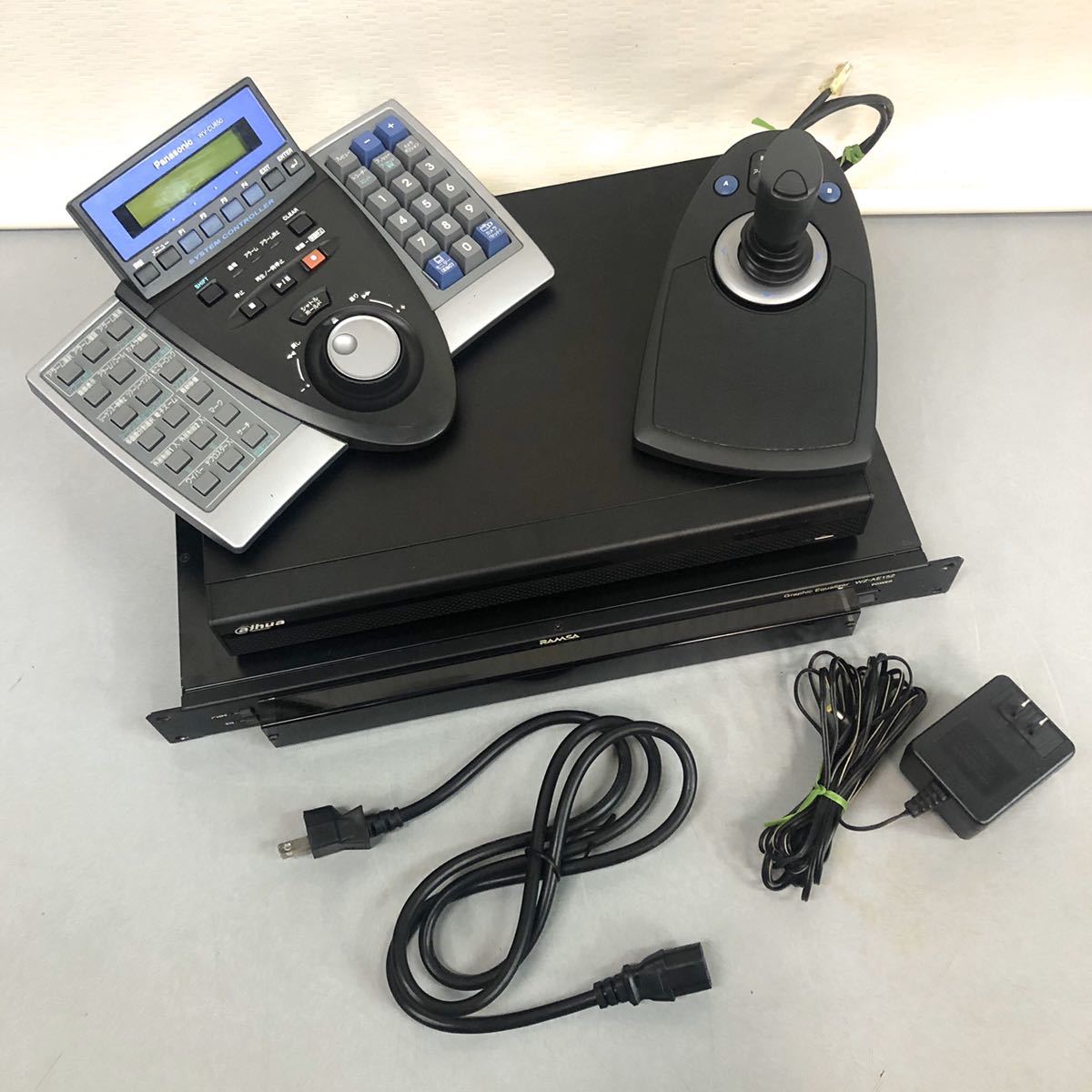 人気セール，100%新品 防犯用機器/防犯カメラ用機器まとめ Panasonic システムコントローラー WV-CU650 ジョイスティック付 ダーファ4chレコーダー(防犯カメラ)｜売買されたオークション情報、yahooの商品情報をアーカ 防犯カメラ