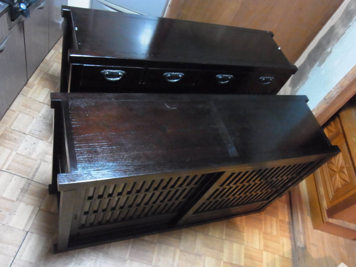 水屋箪笥 | 古家具古道具 そうすけ - 全ての商品 水屋 国産家具 日本製 