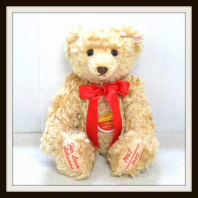 ads1370♪Steiff 2001年 ギンゲンfes5th Sandey28㎝♪