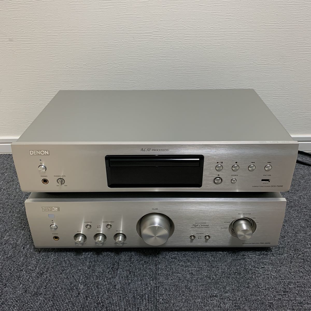 デノン プリメインアンプ PMA-390RE プレミアムシルバー 2016年製