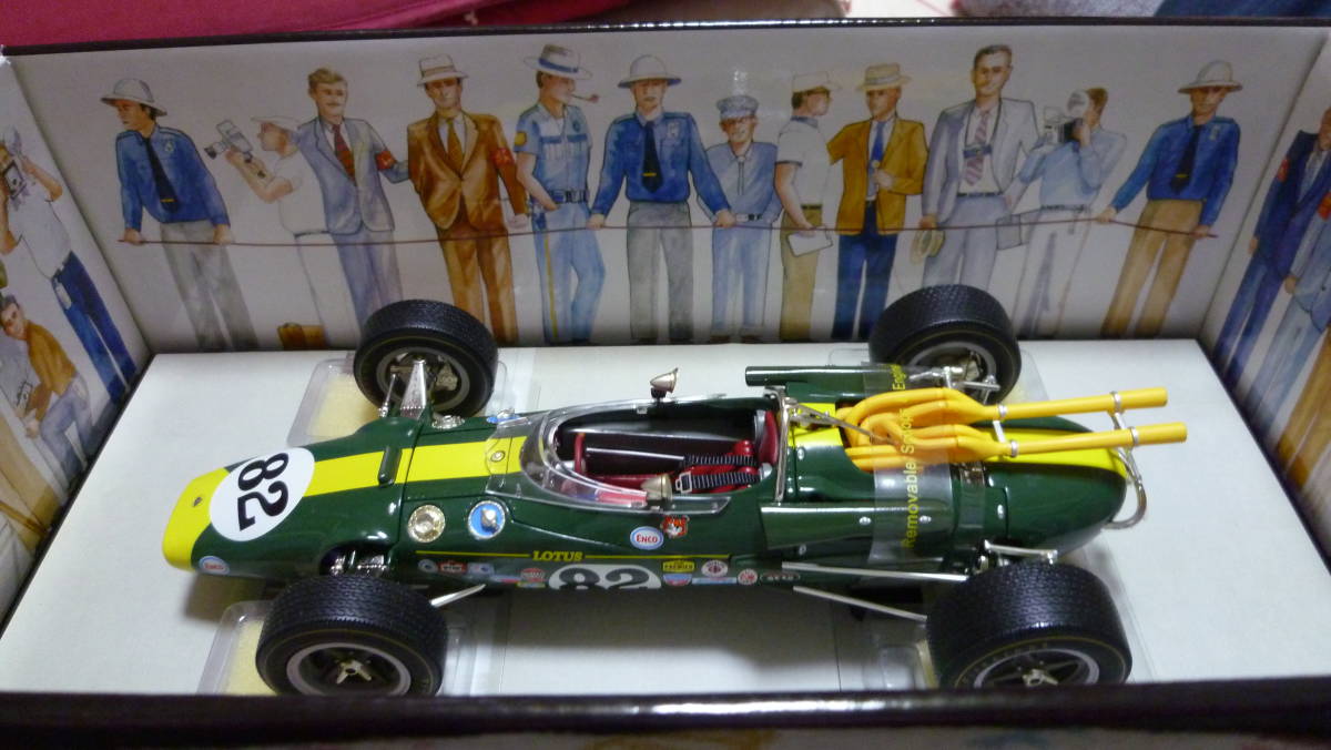 【新品】 ロータス38 1/18 Lotus 38 - 1965 Indy 500 winner #82 ジム クラーク Carousel 1(レーシングカー)｜売買されたオークション情報、yahooの商品情報をアーカイブ公開 - オークファン レーシングカー