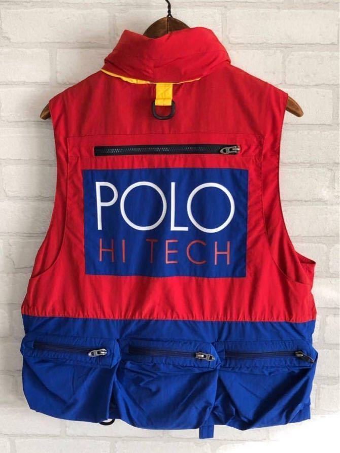 販売公式店 新品 90's POLO HI TECH RALPH LAUREN S ポロラルフ