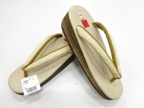 1円～ 菱屋謹製 Calen Blosso カフェ草履 Mサイズ 2足セット