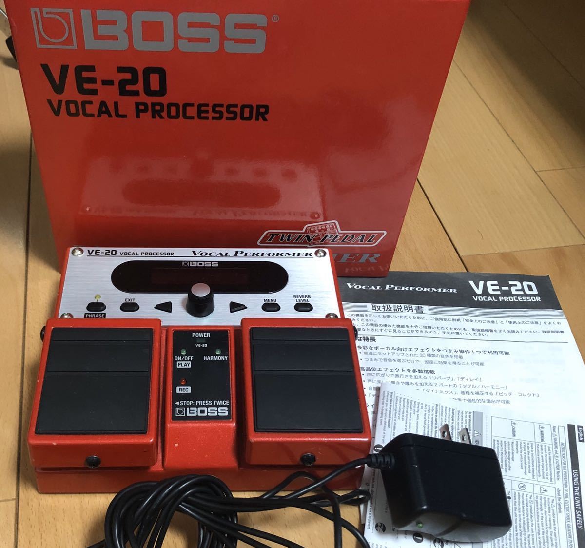 VE-20 BOSS ボーカルエフェクター Vocal Performer - | ボス ⁄ BOSSの