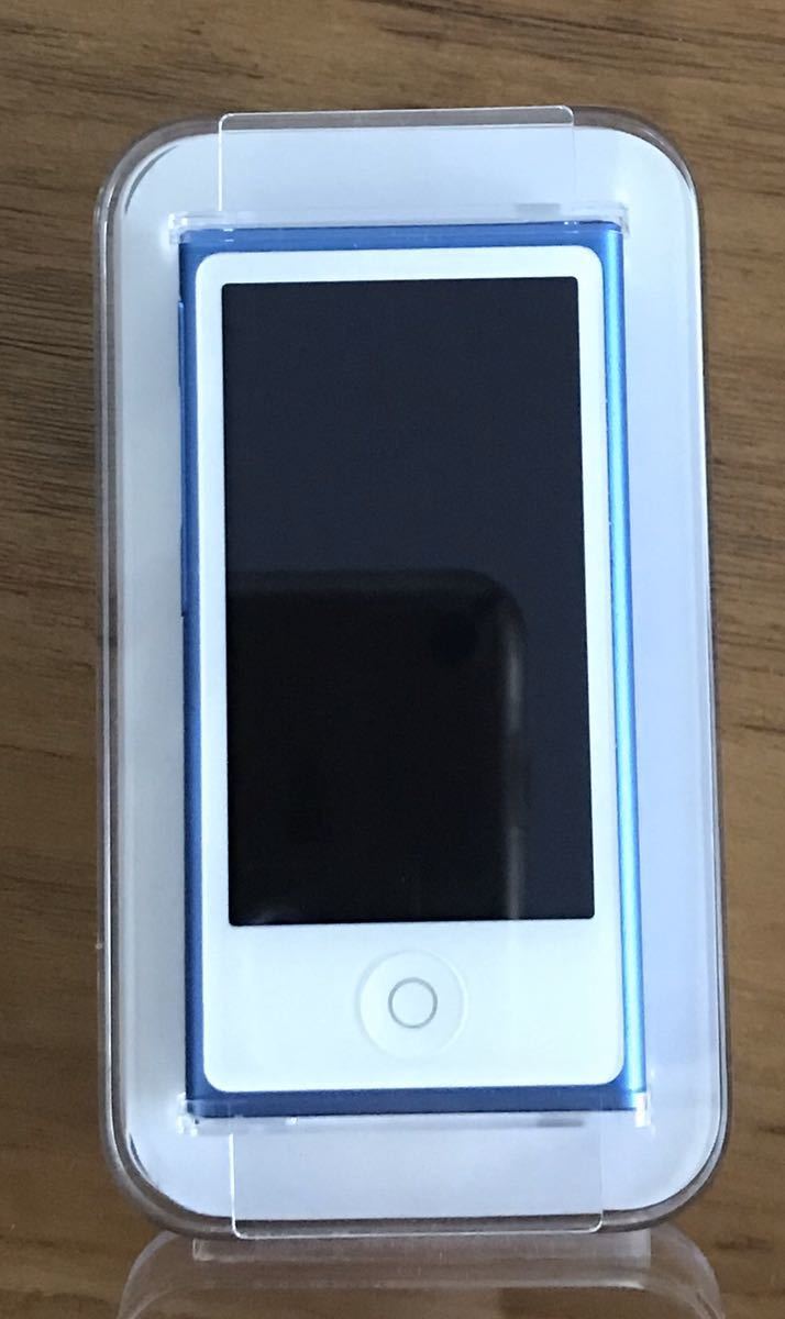 iPod nano 第7世代 Apple ブルー サンワサプライクリアハードケース