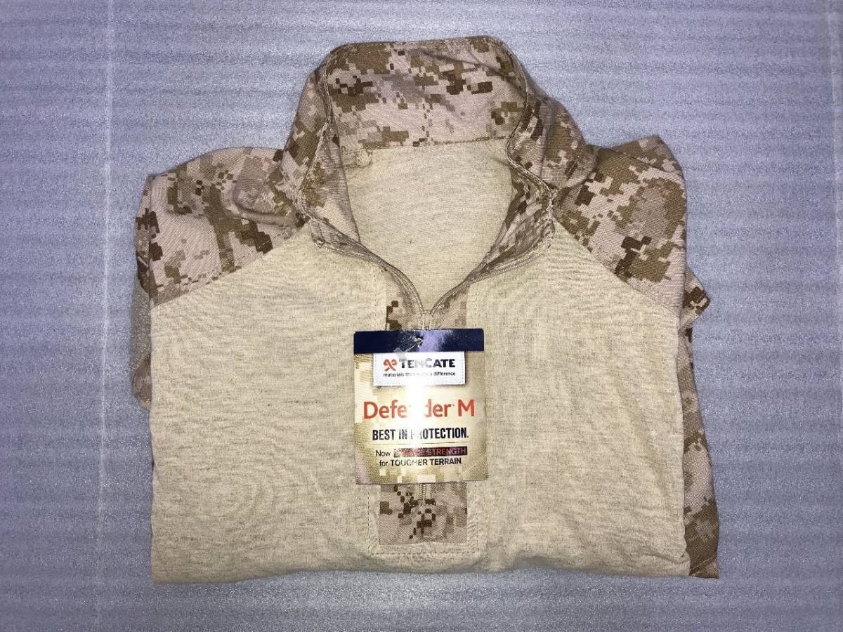 USMC Defender M FROG デザート マーパット コンバットシャツ S-R