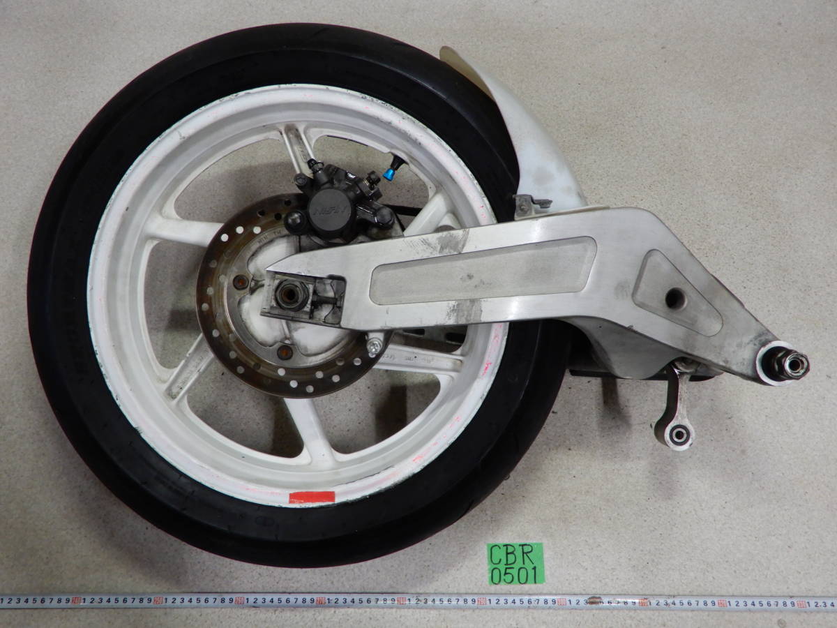 0501 CBR400RR ジャンク スイングアーム ホイール 240サイズ NC29 ホンダ