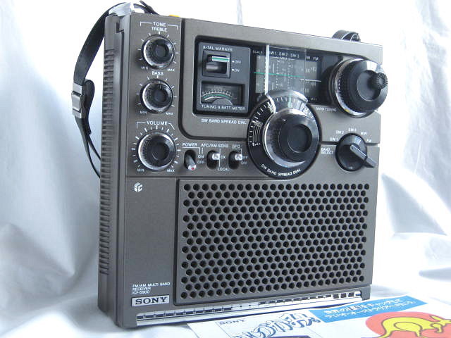 BCL 極上品 SONY ソニー スカイセンサー5900 後期型 完全動作調整済品 高感度高性能 スプレッドダイヤル 昭和トランジスタラジオ 令和_6