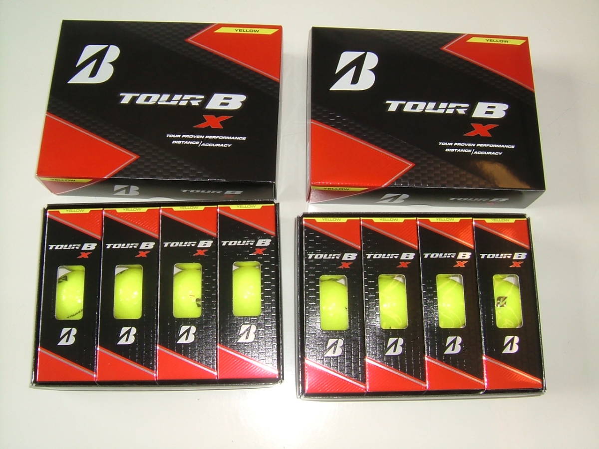 最安値，お得 飛距離追求 ブリヂストン TOUR B X イエロー 2ダース の出品(2ダース)｜売買されたオークション情報、yahooの商品情報をアーカイブ公開 - オークファン ボール