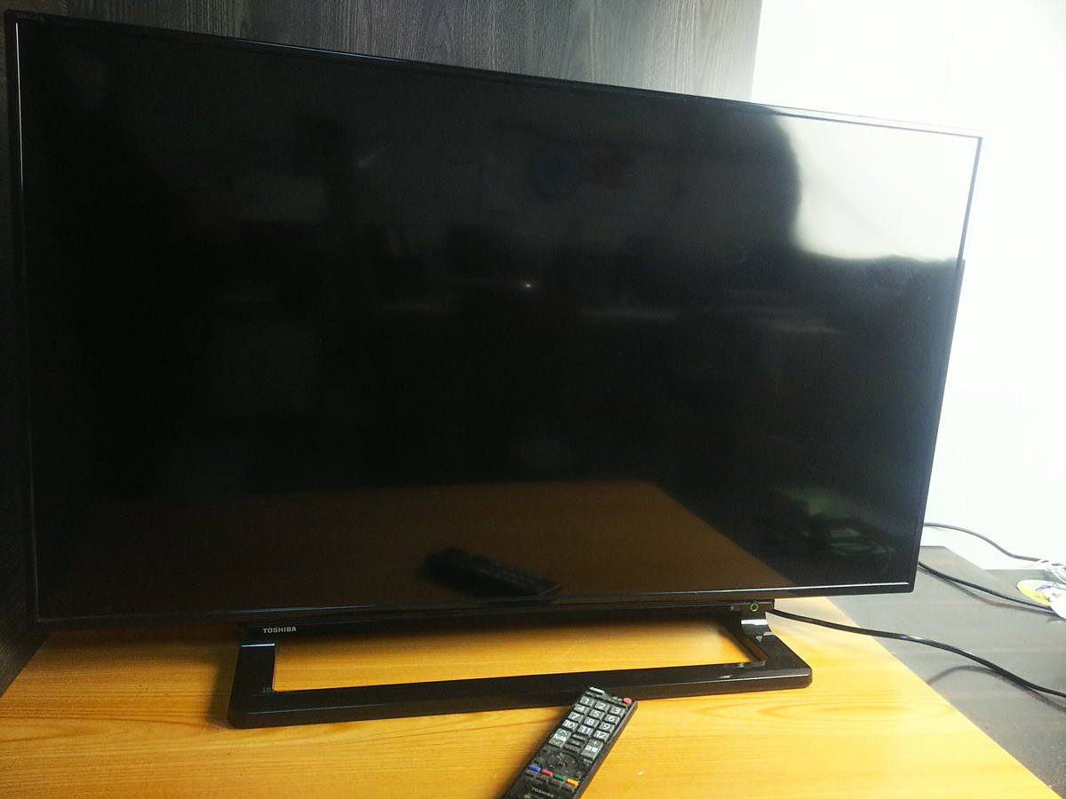 ジャンク】TOSHIBA 東芝 液晶テレビ 40S10 さみしい 2016年製40型