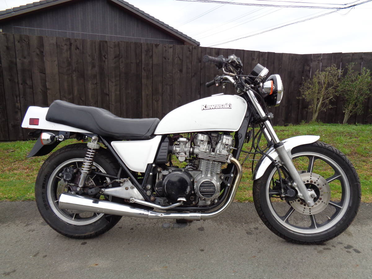 店舗在庫有り カワサキ KZ750E Z750FX2 実働車 仕上げベース (検