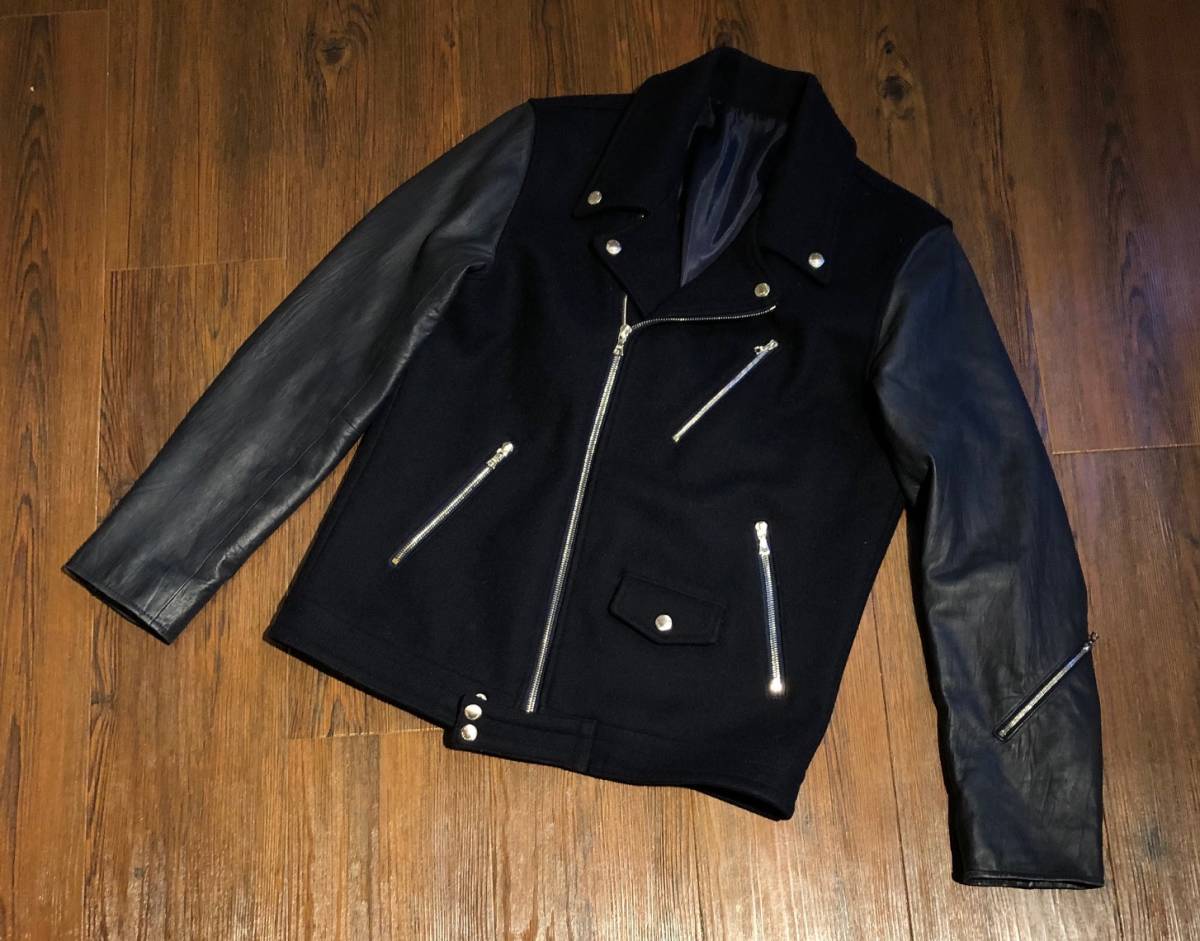 uniform experiment (ユニフォームエクスペリメント) レザーブルゾン 