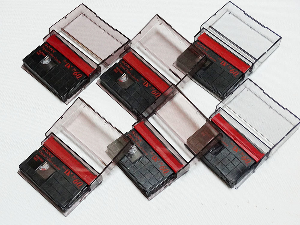 miniDVテープ　SONY DVM60　（リサイクルテープ）6本_1