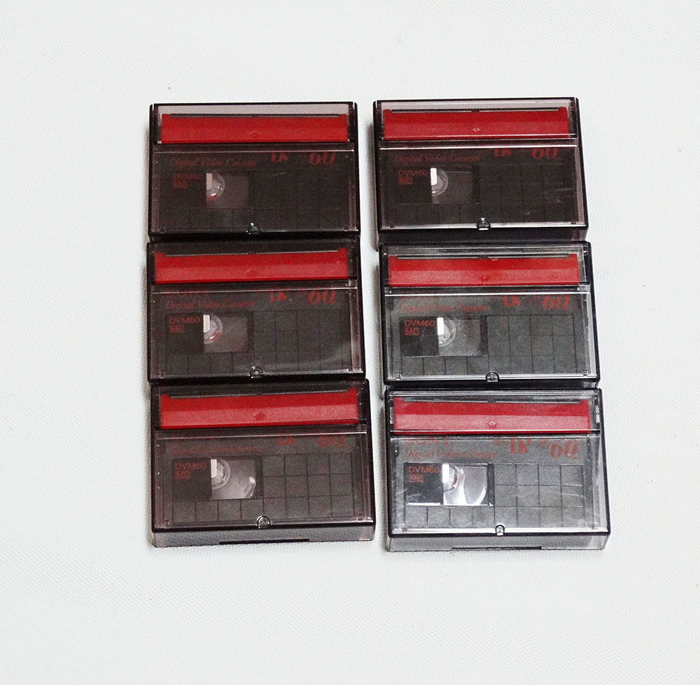 miniDVテープ　SONY DVM60　（リサイクルテープ）6本_3