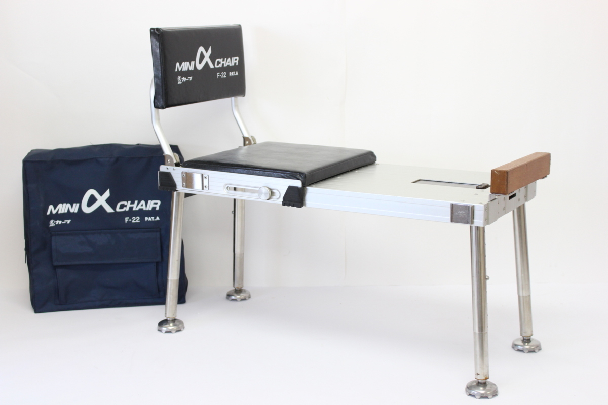 α CHAIR - MINI アルファ F-22 Yahoo!オークション ミニ 「f-22」その他 の落札相場 (フィッシング) カープ チェア CARP 釣具 CARP⁄カープ⁄ミニアルファ