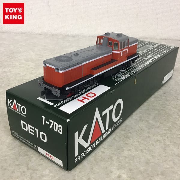日本直営店 1円～ 動作確認済 破損 KATO HOゲージ 1-703 DE10 /鉄道模型