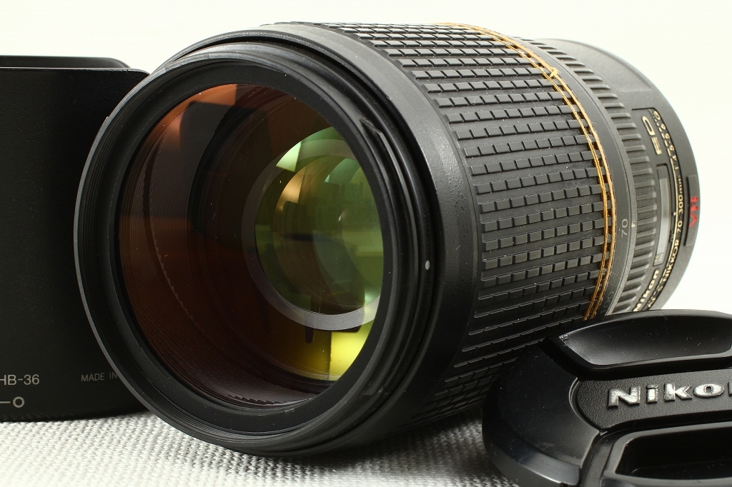 格安品◇NIKONニコン AF-S Nikkor 70-300mm F4.5-5.6G VR◇望遠ズーム