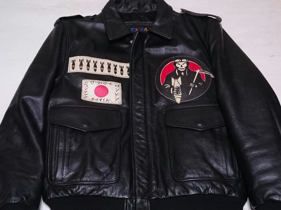 〇　美品　LA ROCKA! フライング ジャケット　ラロッカ　ジョンソンズ　キースリチャーズ　〇