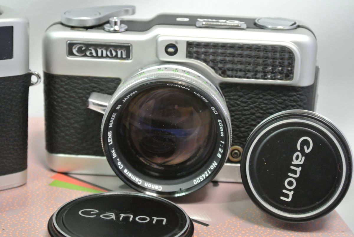 本物の製品を販売する -ジャンク- 【レトロカメラの帰還】 canon demiC