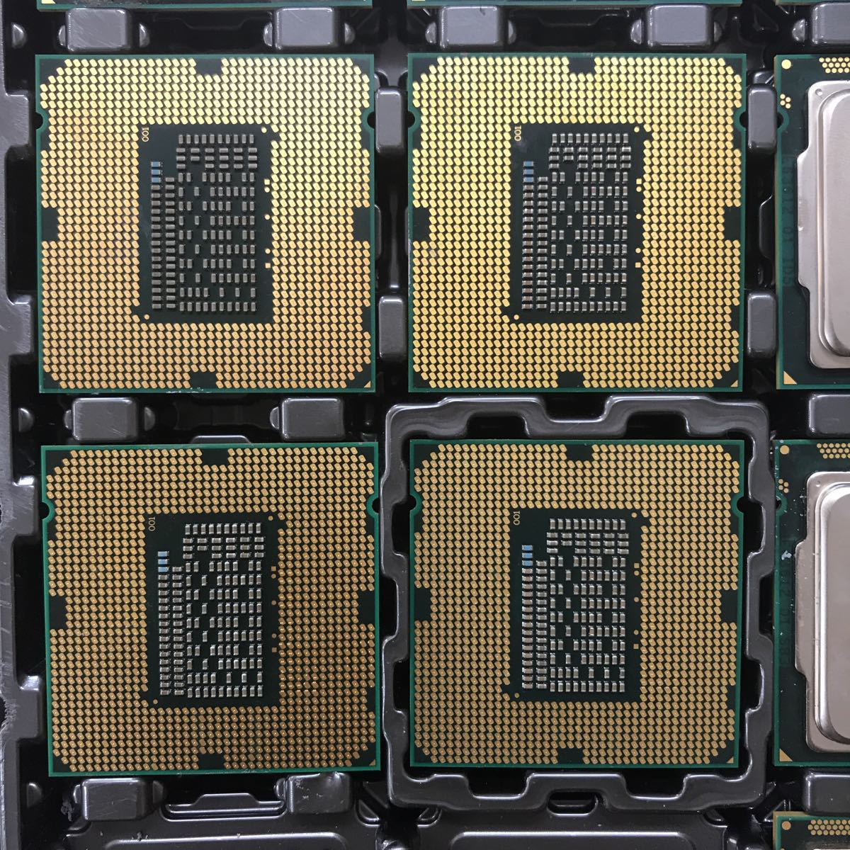 豊富な，得価】 INTEL CPU Core i5-2500 SR00T 3.30GHZ/4枚セット 中古