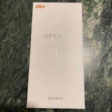 Xperia 1 SONY SIMフリー ブラック SIMロック解除 au sov40 ロック解除