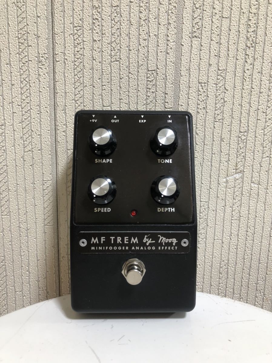 ギター moog Minifooger MF TREM トレモロ エフェクター
