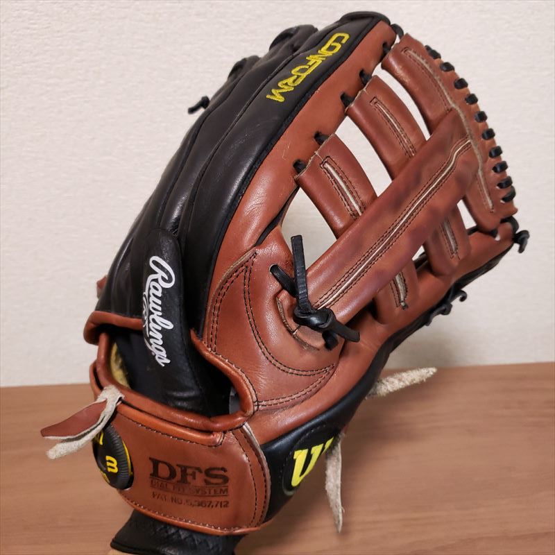 大得価，新作登場 ウィルソン バリーボンズモデル Conform BARRY BONDS DFS Wilson 一般軟式用外野手グラブ メンテ済即戦力 野球 大人用グローブ SG-338(外野手用)｜売買されたオークション情報、yahooの商品情報をアー 大人用