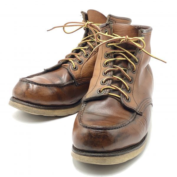 正規品，新作 REDWING レッドウィング ブーツ メンズ 茶 ブラウン 革靴(26.0cm)｜売買されたオークション情報、yahooの商品情報をアーカイブ公開 - オークファン 26.0cm