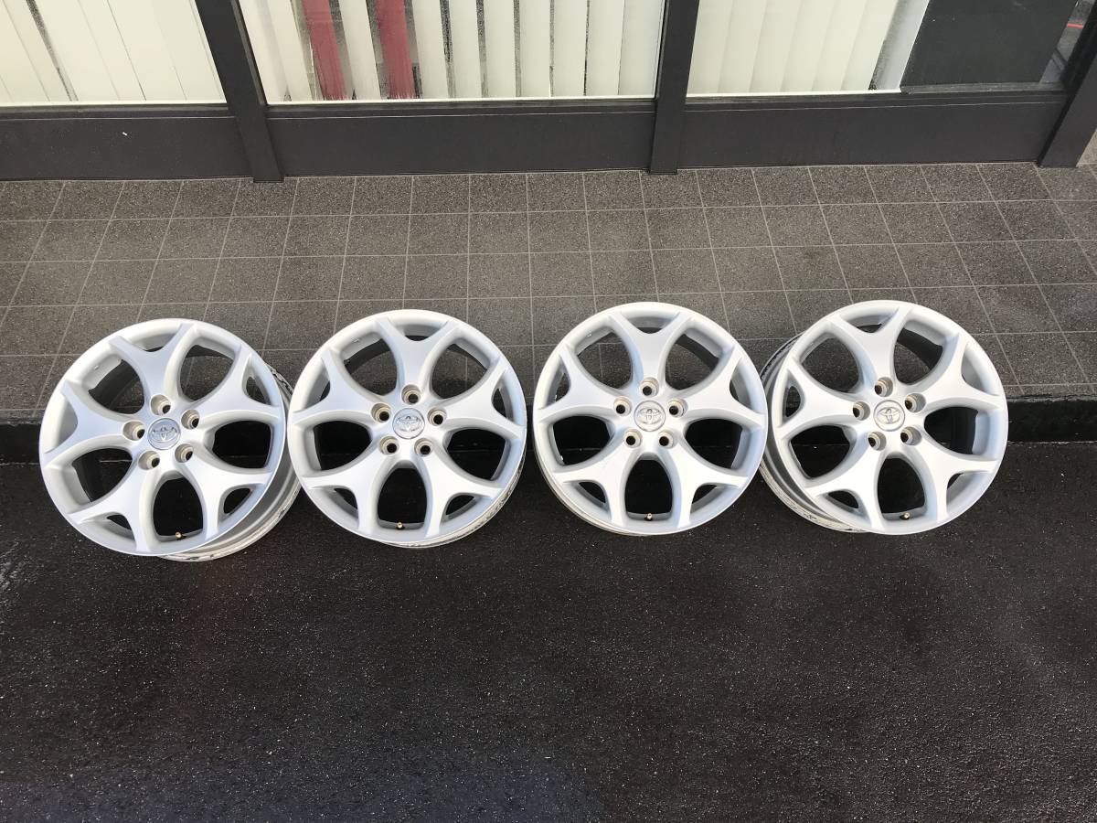 中古 トヨタ エスティマ純正17インチアルミ 17インチ×7.0J 5穴