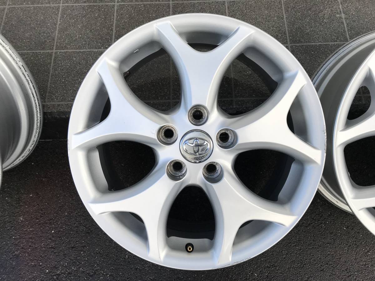 中古 トヨタ エスティマ純正17インチアルミ 17インチ×7.0J 5穴