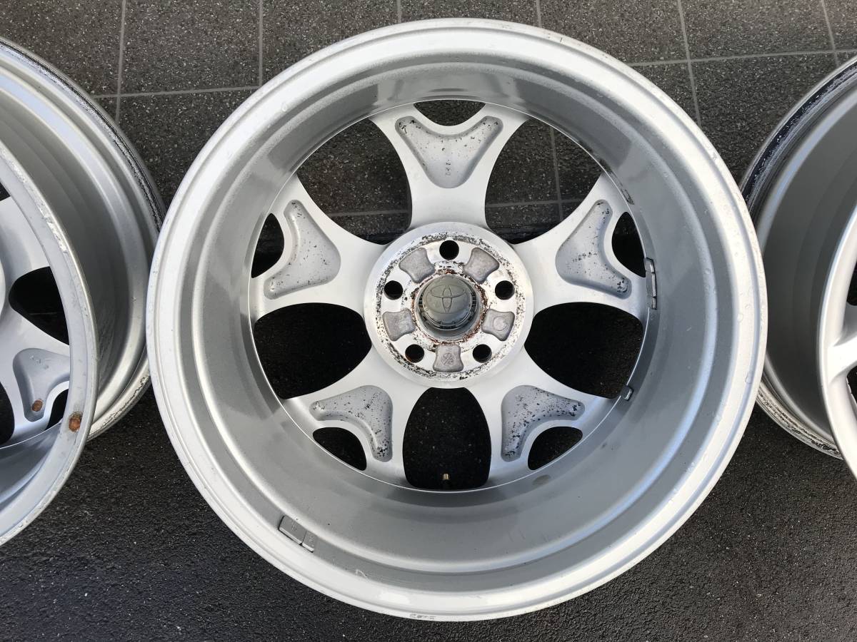 中古 トヨタ エスティマ純正17インチアルミ 17インチ×7.0J 5穴