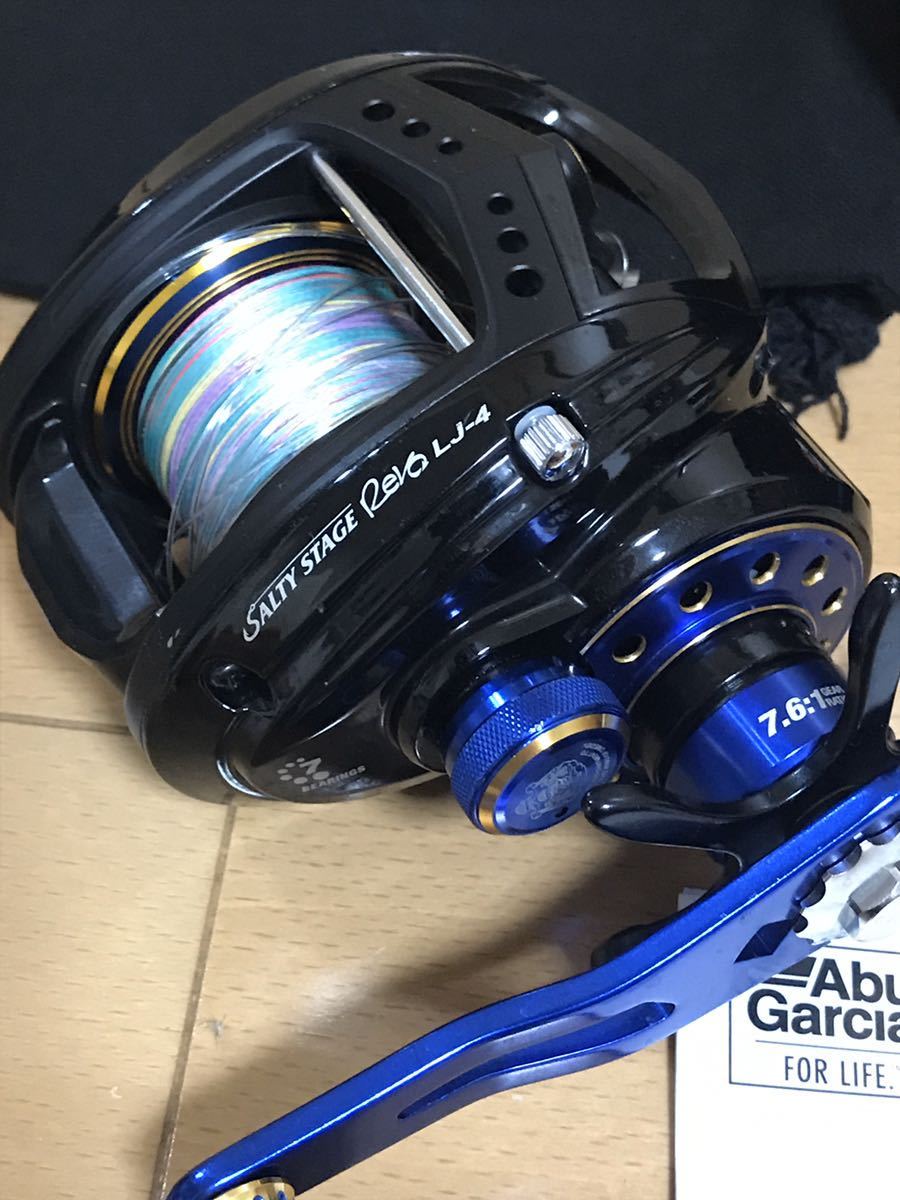 アブガルシア ABU ソルティーステージ レボ LJ-4 右巻きベイトリール