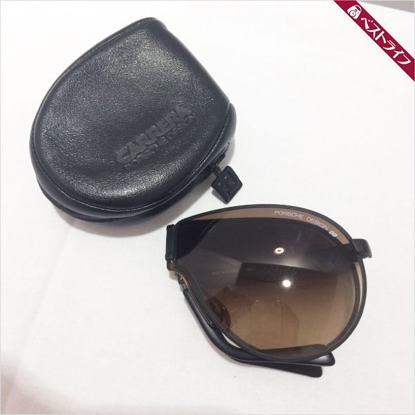 本物 美品 ポルシェデザイン カレラ サングラス 折り畳み式 5622