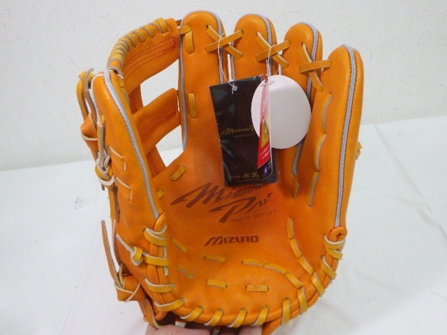 送料無料，正規品 z53 軟式野球用グローブ MIZUNO PRO ミズノプロ 1AJGR21023 ビターオレンジX 右投げ 坂本型(内野手用)｜売買されたオークション情報、yahooの商品情報をアーカイブ公開 - オークファン 大人用