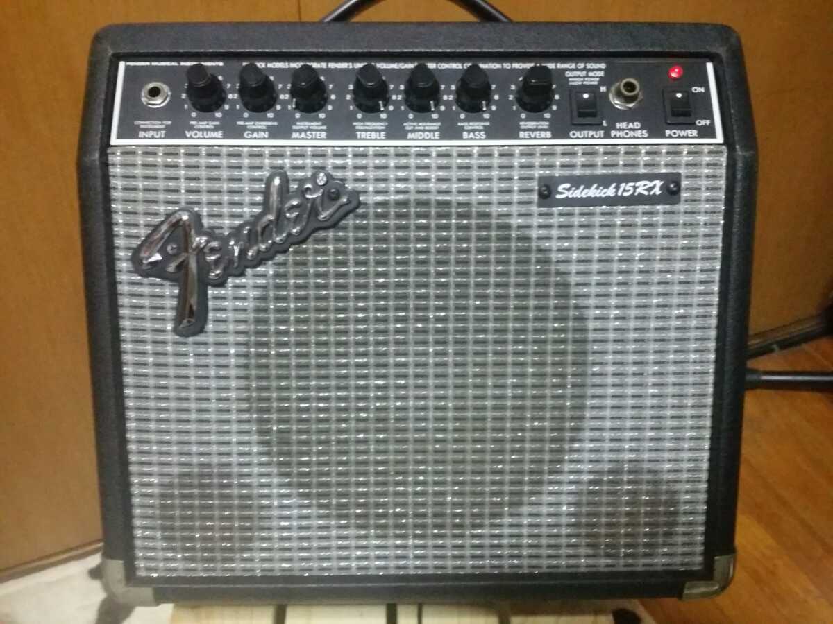 Fender Japan sidekick15RX ギターアンプ 音出しOK