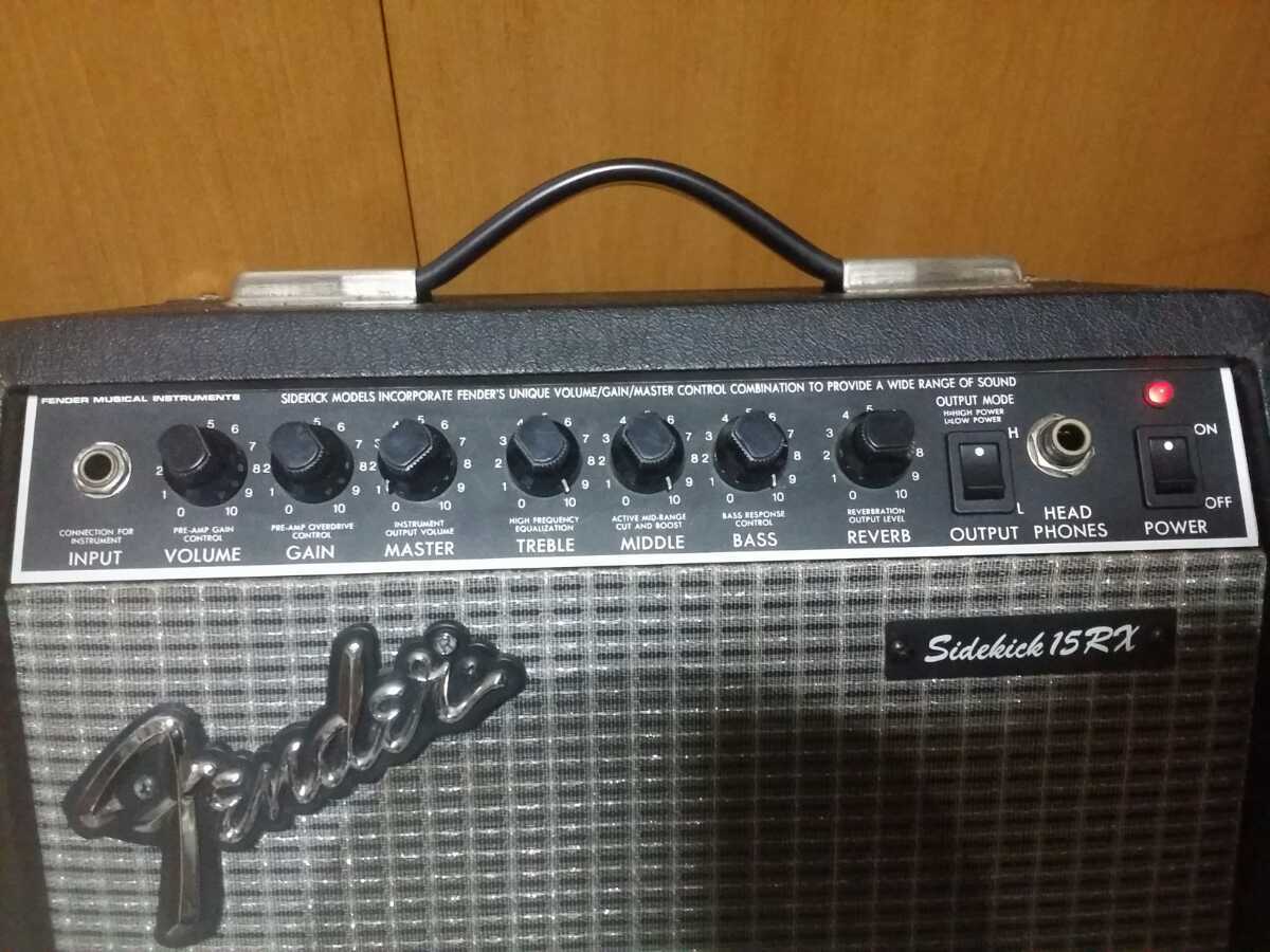 Fender Japan sidekick15RX ギターアンプ 音出しOK