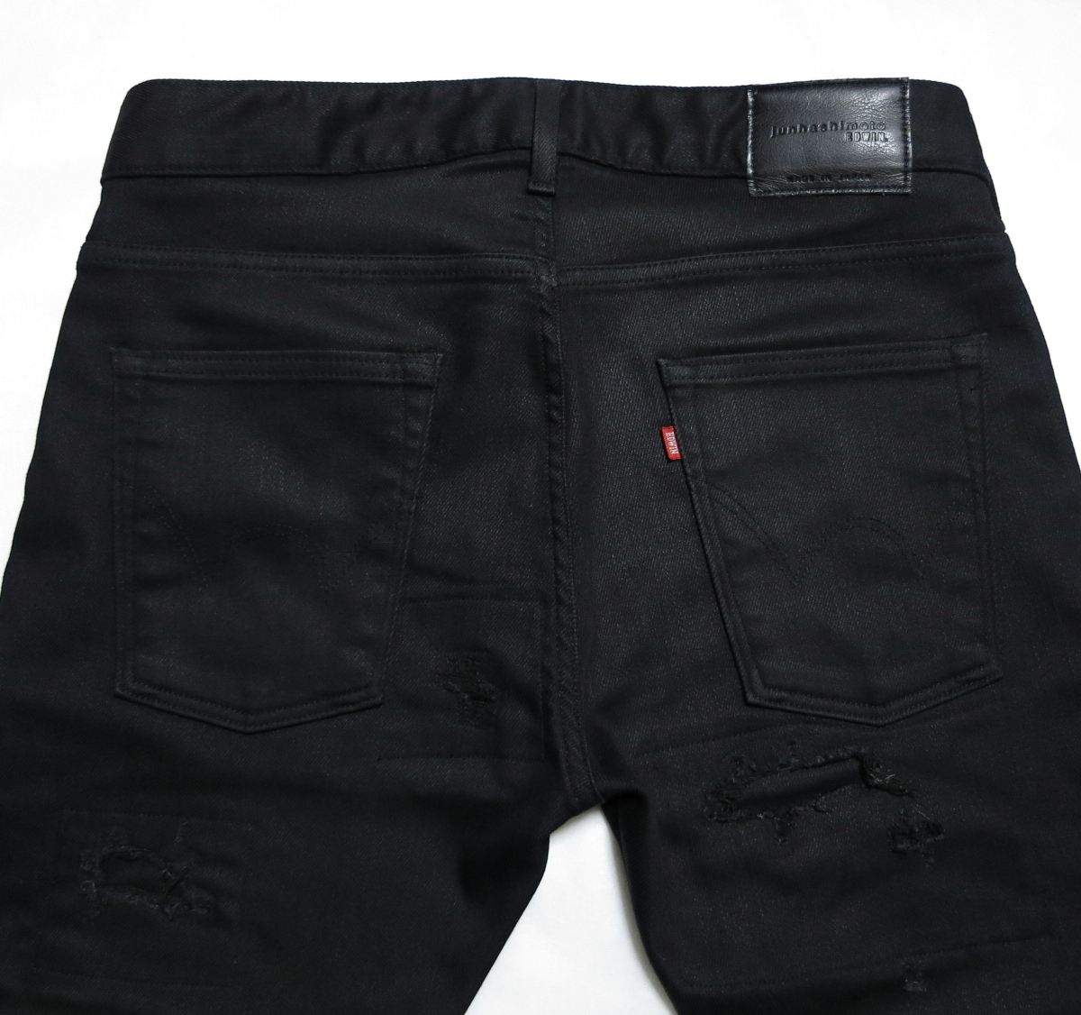 junhashimoto × EDWIN SKINNY FOR JH CRASH サイズM(3) クラッシュ 