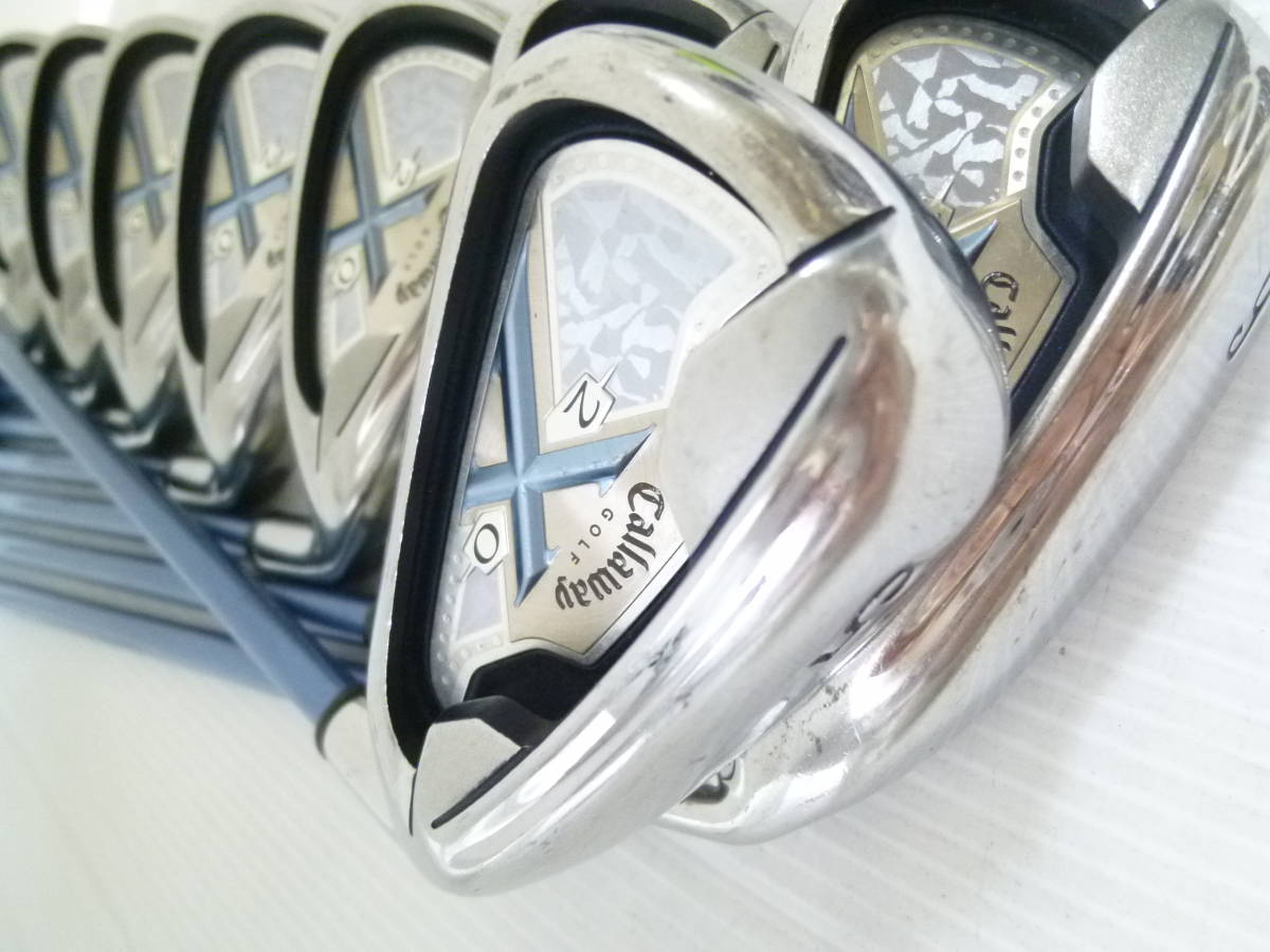 新作登場 豪華８本セット キャロウェイ X-20 レディース L 5#-Sw callaway(アイアン)｜売買されたオークション情報、yahooの商品情報をアーカイブ公開 - オークファン 女性右きき用