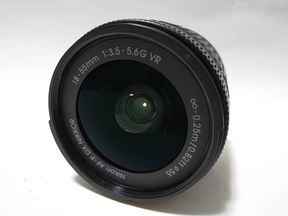 ☆超極上☆ニコン NIKON AF-P DX NIKKOR 18-55mm F3.5-5.6 G VR #864