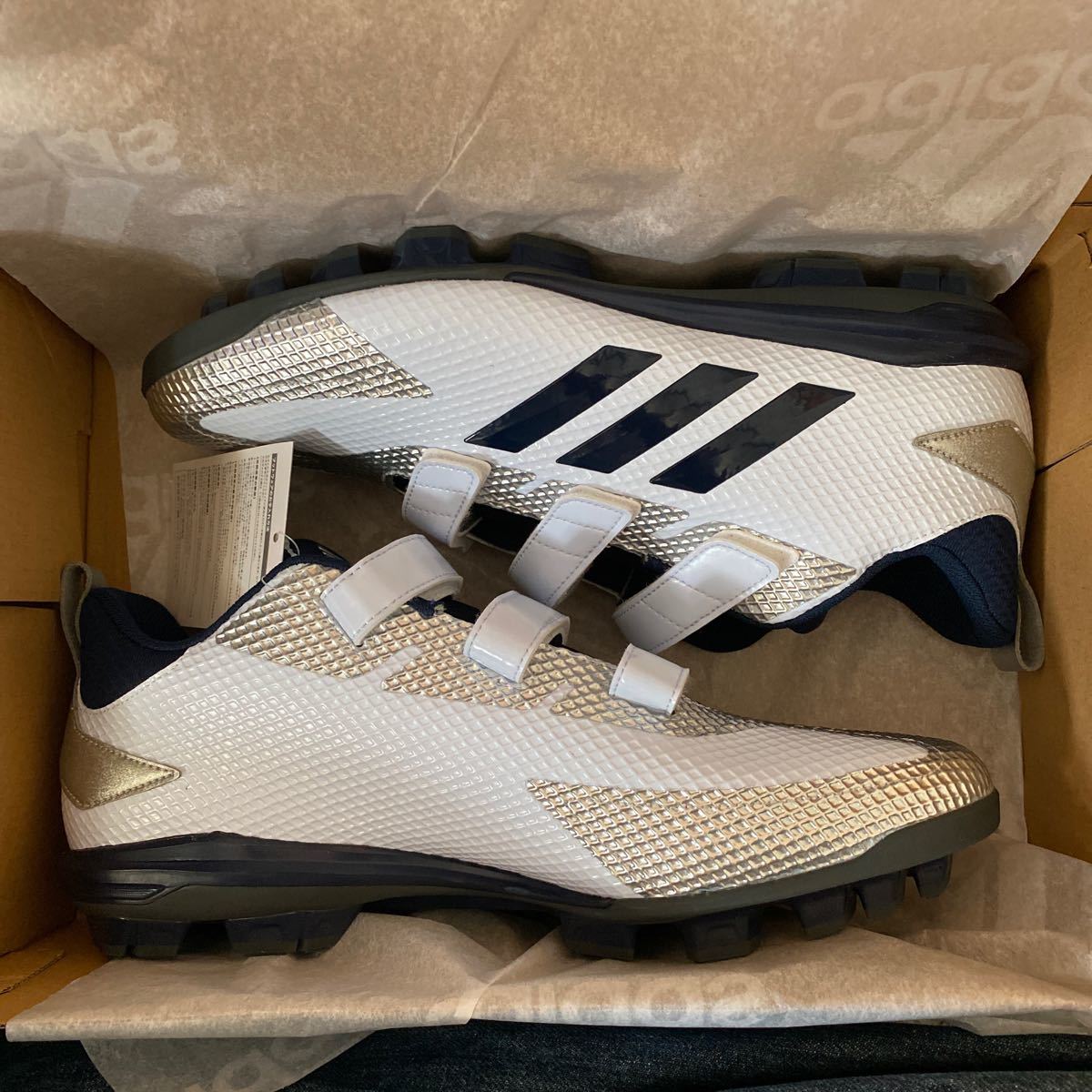 アディダス アディゼロ 野球 ポイント スパイク 野球スパイク ADIZERO ジュニア ポイントスパイク 日本未発売 IMPACT adidas adizero アディゼロスパイク野球 2.0 28cm