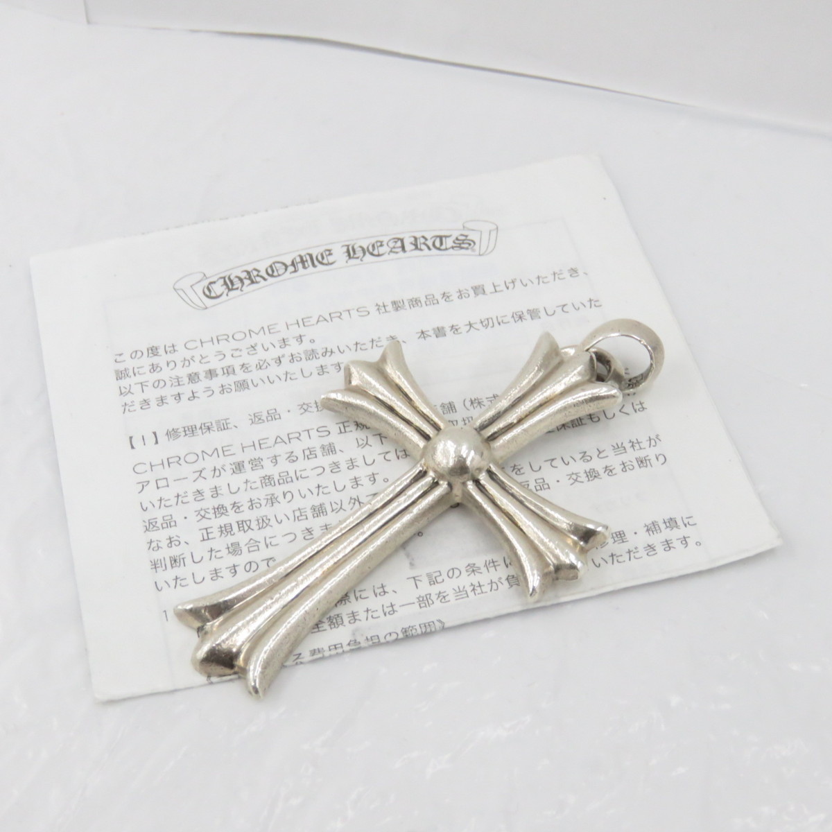 アクセサリー 【専用】CHROME HEARTSクロムハーツ CH CROSS ピン 美品