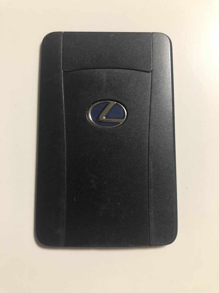 【美品】レクサス純正 カードキー　LS GS IS RX NX CT HS LEXUS 【送料無料 】_1
