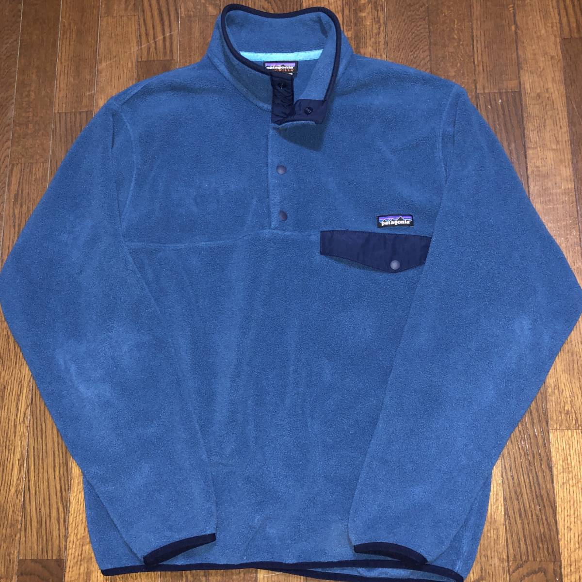 新作登場，定番人気 patagonia パタゴニア スナップT シンチラ フリース ジャケット サイズM レアカラー GLSB ブルーグラス(Mサイズ)｜売買されたオークション情報、yahooの商品情報をアーカイブ公開 - オークファン 男性用