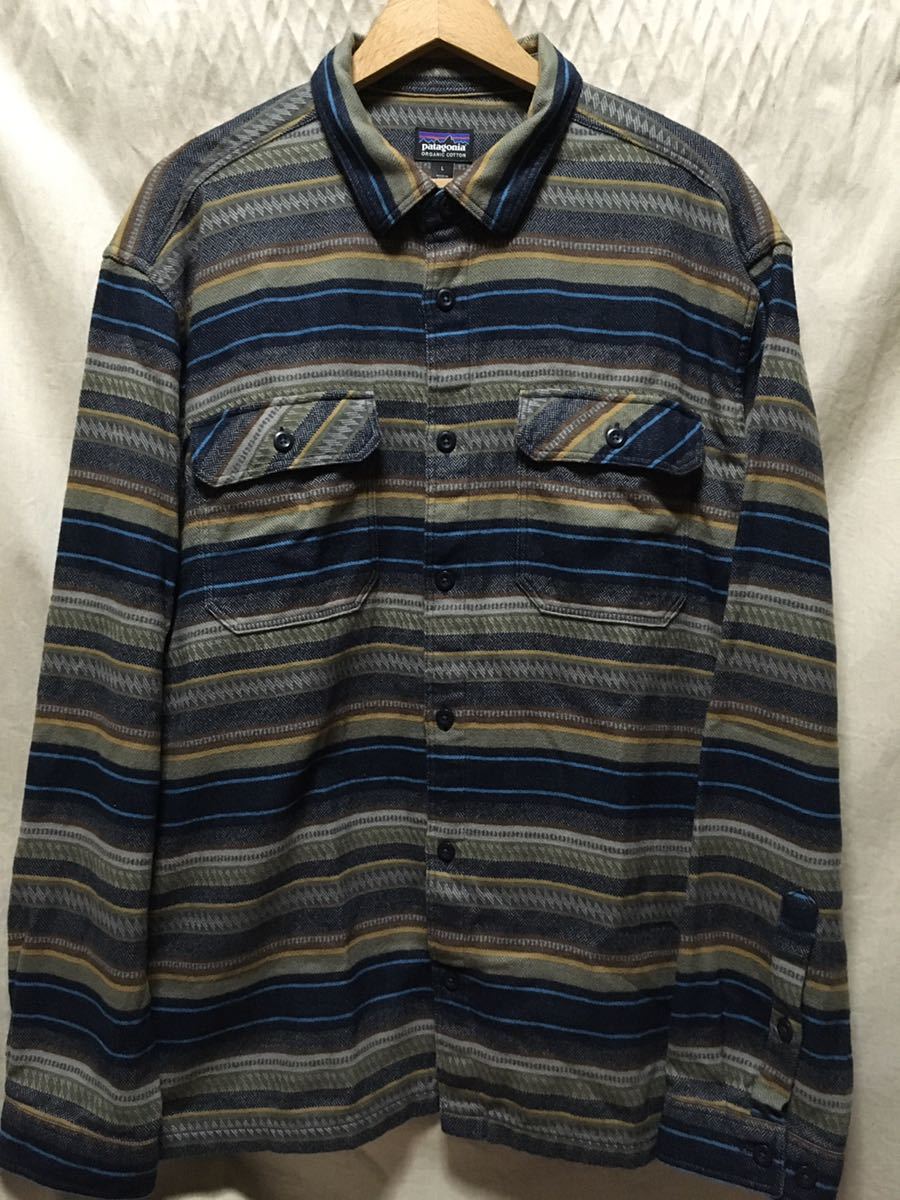  patagonia フランネルシャツ L 廃番 品 surf ネルシャツ 柄 ネイティブ ボーダー / XL(長袖シャツ)｜売買されたオークション情報、yahooの商品情報をアーカイブ公開 - オークファン 男性用