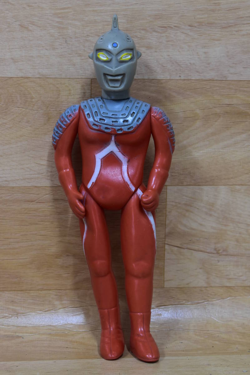 当時物　ブルマァク製「ウルトラセブン」スタンダードサイズ希少ソフビ ウルトラセブン ブルマァク ソフビ ソフビ人形 当時物 昭和レトロ