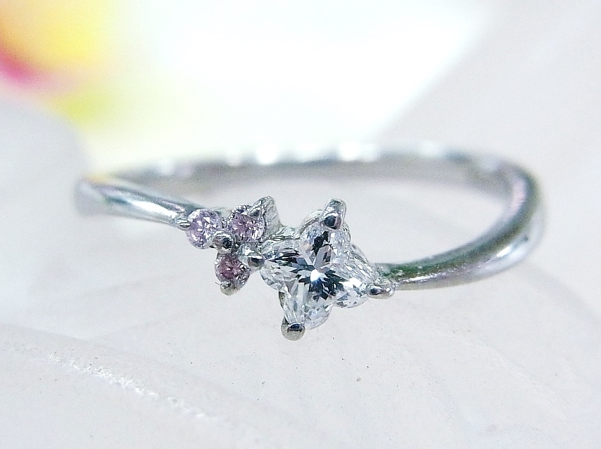 I-PRIMO ダイヤモンド 婚約指輪 PT950 D0.285ct
