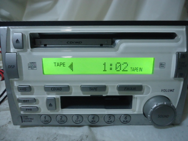 カセットデッキ、CDデッキ、MDデッキ ALPS DENSHI PC-R3 CD・MD