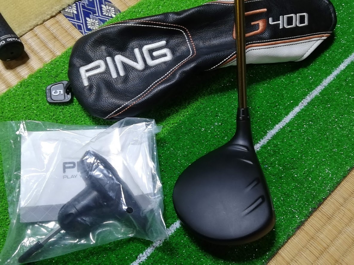 送料無料 PING G400 SFTフェアウエイウッド5W 19度