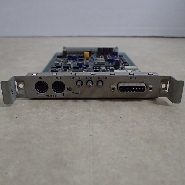 富士通 FM TOWNS用ビデオカードII FMT-412B 動作未確認【10