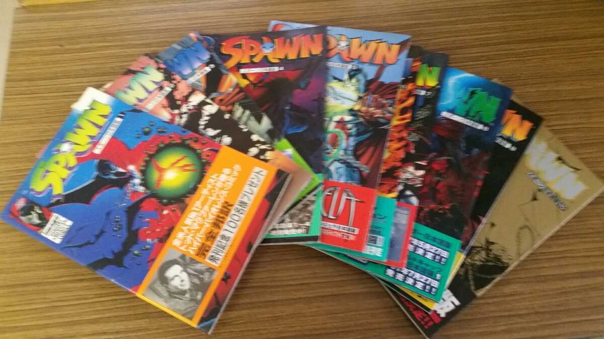 SPAWN スポーン 日本語版 20冊、カーズオブスポーン日本語版全6冊、他6